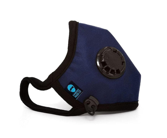 Mascarilla FFP2 reutilizable antialérgica | Cambridge Mask PRO Azul - alergia-acaros.com | Soluciones naturales para la Alergia a los Ácaros del Polvo