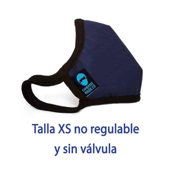 Mascarilla FFP2 reutilizable antialérgica | Cambridge Mask PRO Azul - alergia-acaros.com | Soluciones naturales para la Alergia a los Ácaros del Polvo