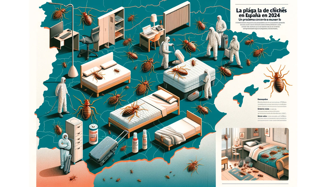 La Plaga de Chinches en España en 2024: Un Problema Creciente y Cómo Manejarlo